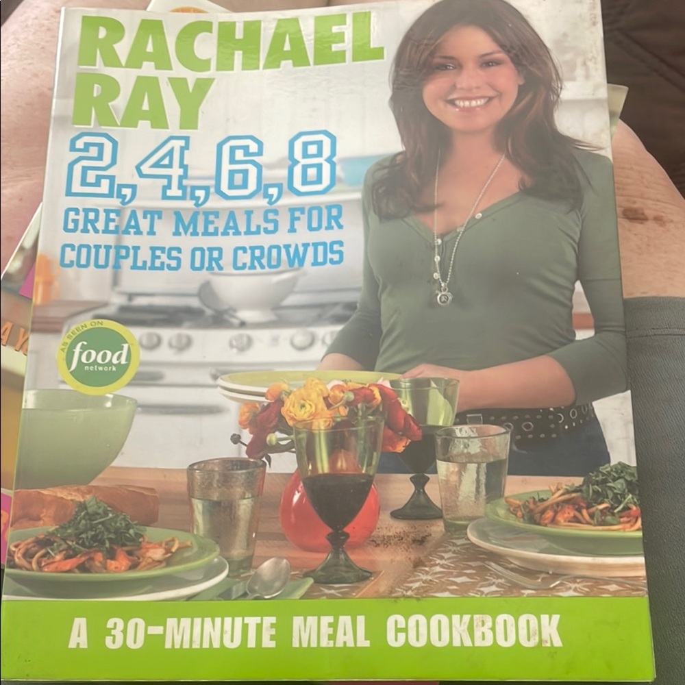 Rachael Ray Green and White Kitchen Cookbook